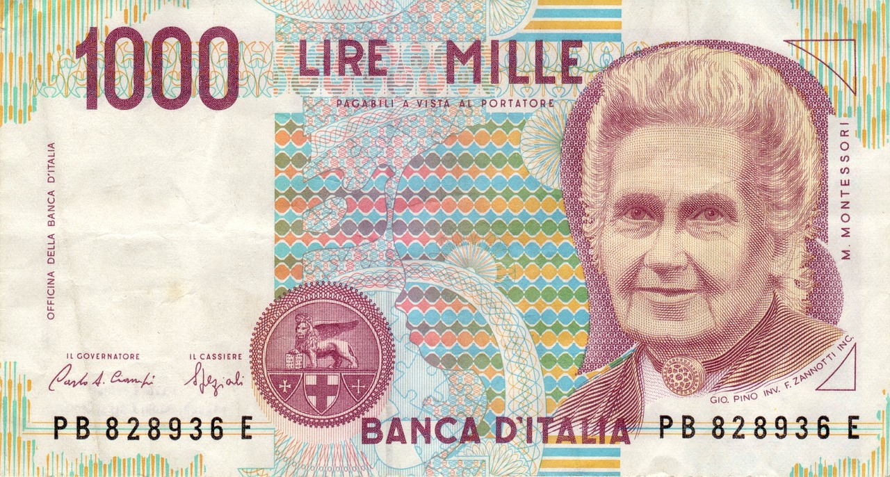 Banconota da 1000 Lire con l'immagine di Giuseppe Verdi, simbolo di valore collezionistico.