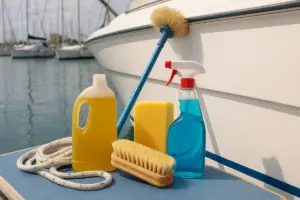Accessori per la pulizia della barca: evita i prodotti che rischiano di rovinare lo scafo