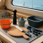 Quali sono gli accessori utili per la cucina di bordo? Soluzioni pratiche che ti semplificano la crociera