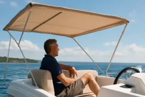 Tendalino nautico su misura: più ombra e benessere a bordo con questa opzione poco nota