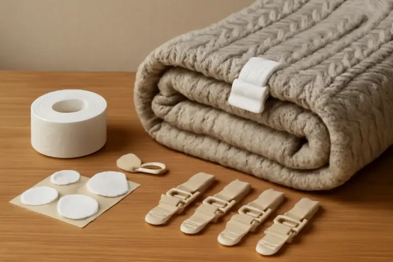 Accessori anti-scivolo per coperta: quali sono davvero efficaci e come sceglierli in sicurezza?